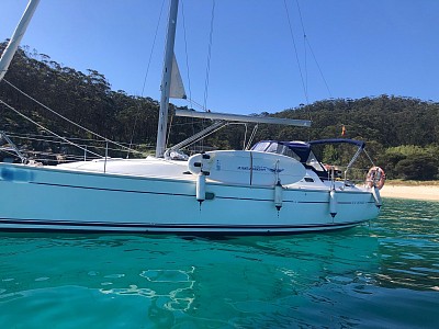 Barco velero privado islas cies